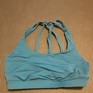 Lululemon energy bra 6 blue